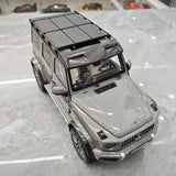 [NZG] 1:18 Mercedes-AMG 2018 G63 4x4 grå modellbil Die-Cast
