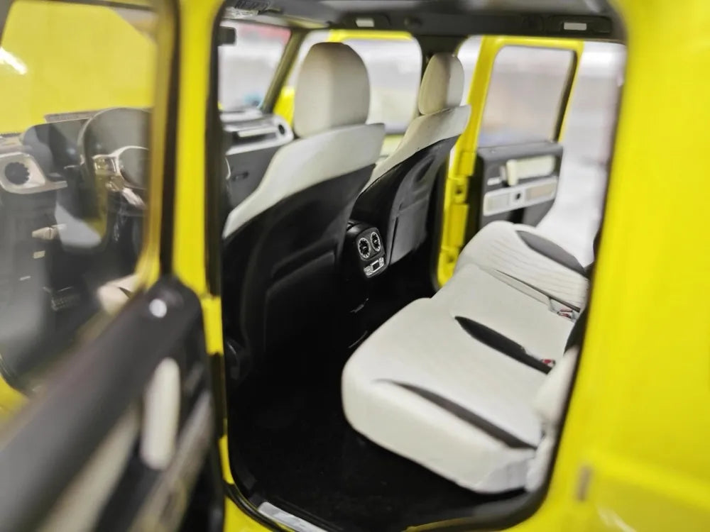 [NZG] 1:18 Mercedes-AMG 2018 G63 4x4 jaune voiture miniature Die-Cast