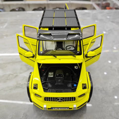 [NZG] 1:18 Mercedes-AMG 2018 G63 4x4 jaune voiture miniature Die-Cast