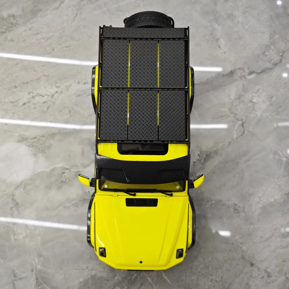 [NZG] 1:18 Mercedes-AMG 2018 G63 4x4 jaune voiture miniature Die-Cast