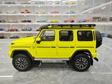 [NZG] 1:18 Mercedes-AMG 2018 G63 4x4 Yellow Model Car Die-Cast