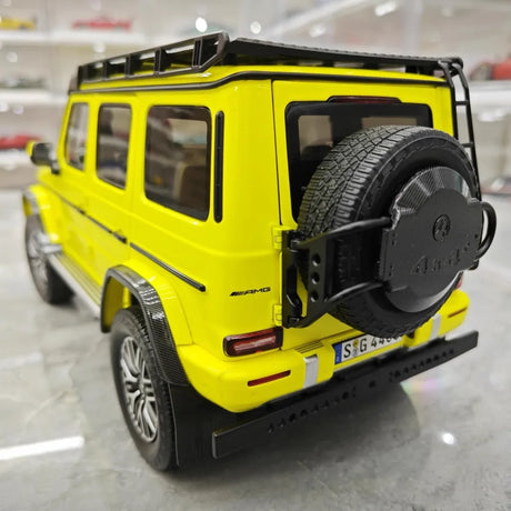 [NZG] 1:18 Mercedes-AMG 2018 G63 4x4 Yellow Model Car Die-Cast