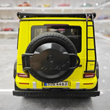 [NZG] 1:18 Mercedes-AMG 2018 G63 4x4 Yellow Model Car Die-Cast
