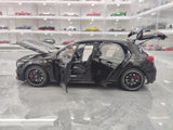 [NZG] 1:18 Mercedes-AMG 2020 A45 S Black Model Car Die-Cast