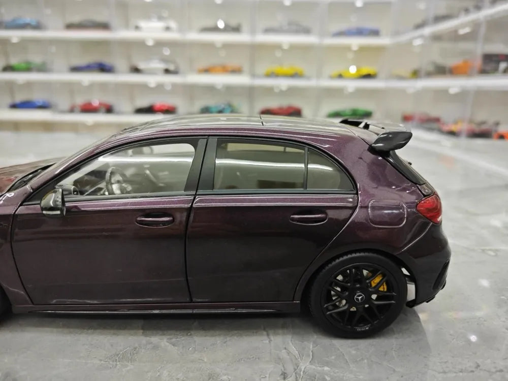 [NZG] 1:18 Mercedes-AMG 2020 A45 S Purple Model Car Die-Cast