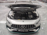 [NZG] 1:18 Mercedes-AMG 2020 A45 S argent voiture miniature Die-Cast