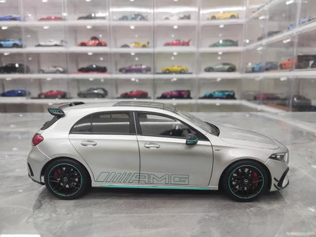 [NZG] 1:18 Mercedes-AMG 2020 A45 S Silver Model Car Die-Cast