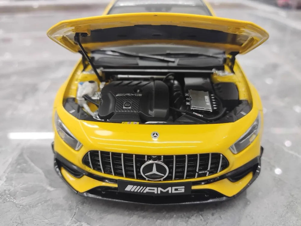 [NZG] 1:18 Mercedes-AMG 2020 A45 S jaune voiture miniature Die-Cast