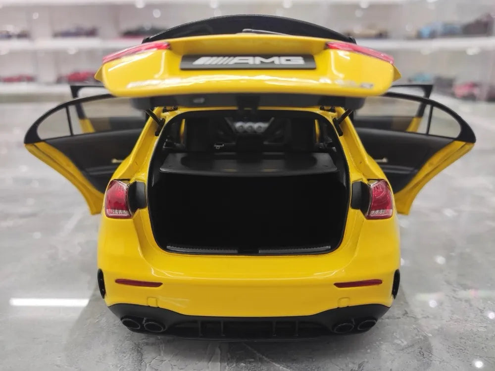 [NZG] 1:18 Mercedes-AMG 2020 A45 S jaune voiture miniature Die-Cast