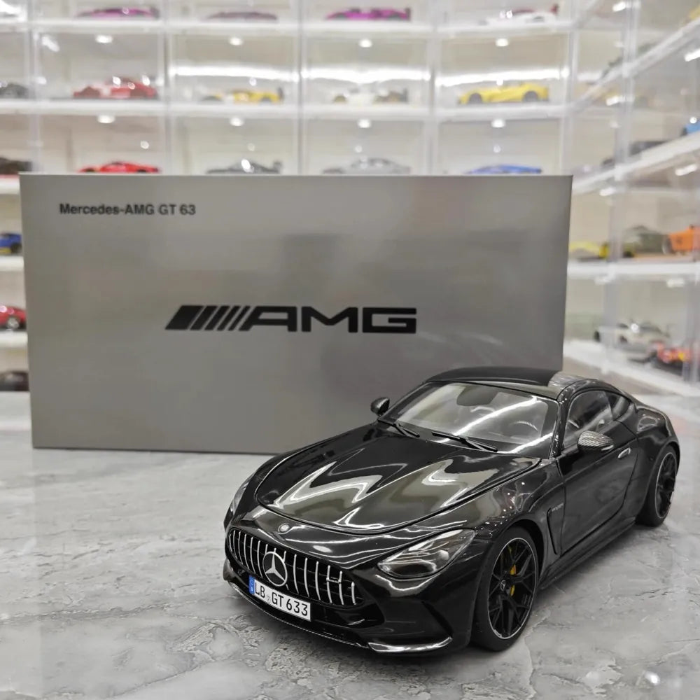 [NZG] 1:18 Mercedes-AMG 2024 GT63 Black Model Car Die-Cast