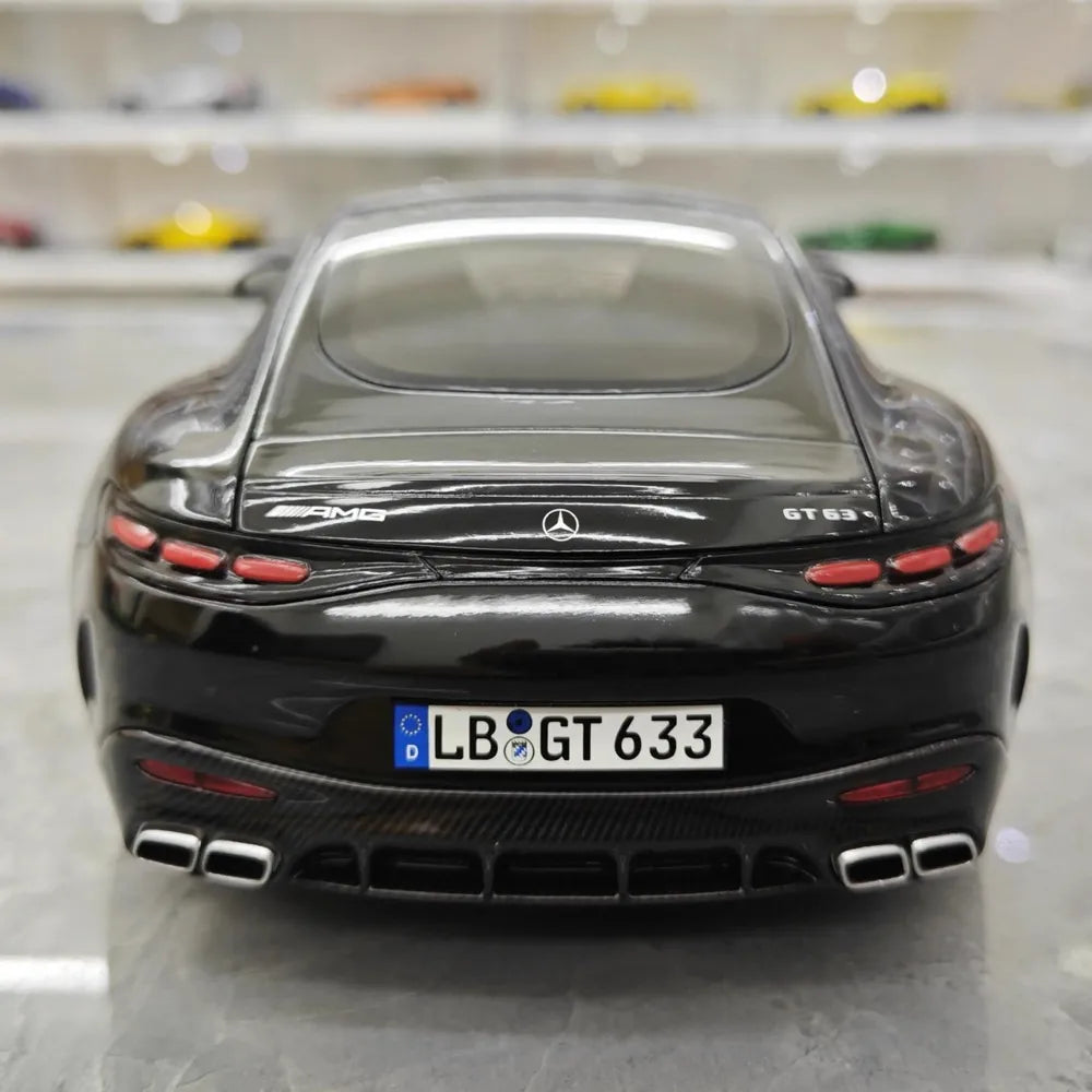 [NZG] 1:18 Mercedes-AMG 2024 GT63 Black Model Car Die-Cast