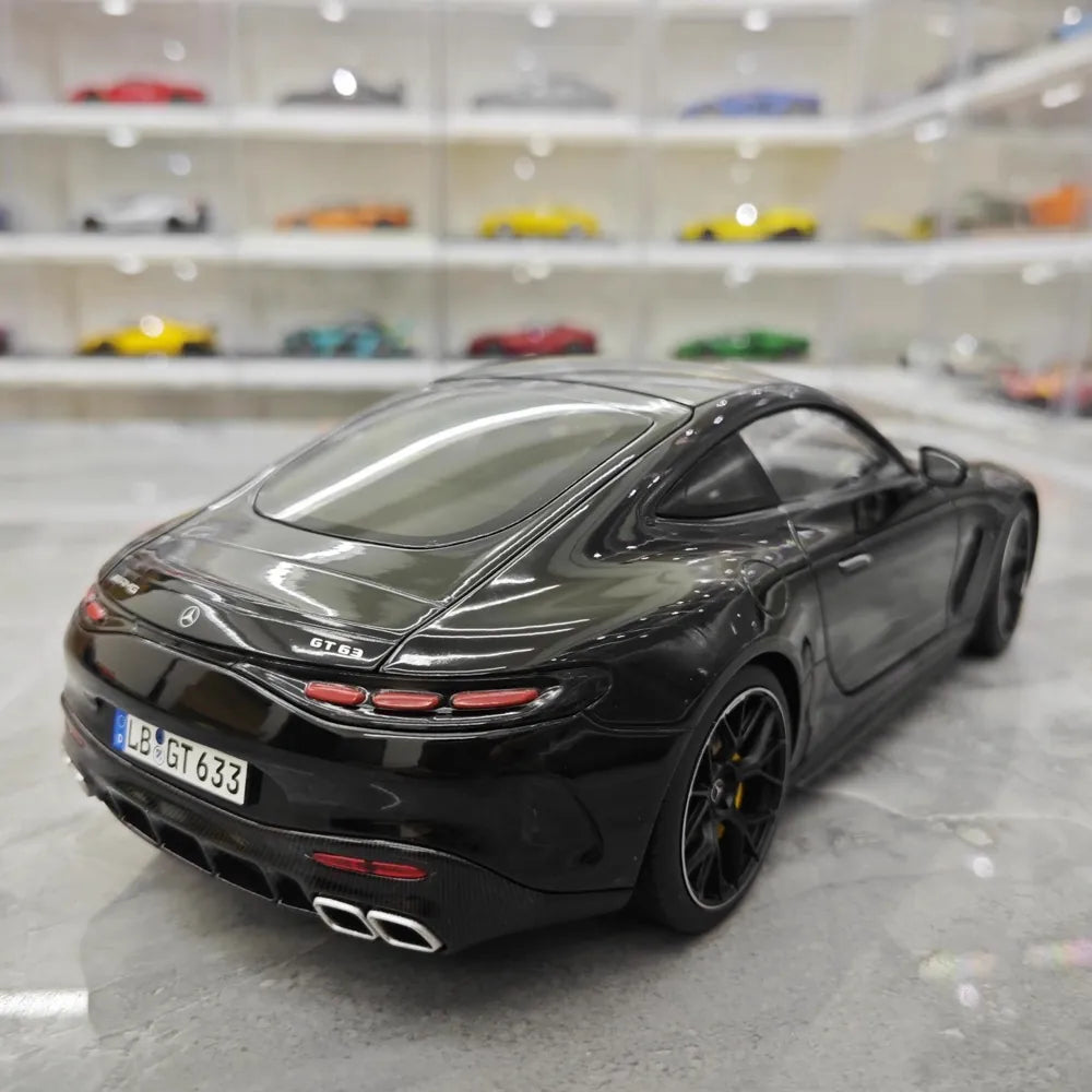 [NZG] 1:18 Mercedes-AMG 2024 GT63 Black Model Car Die-Cast