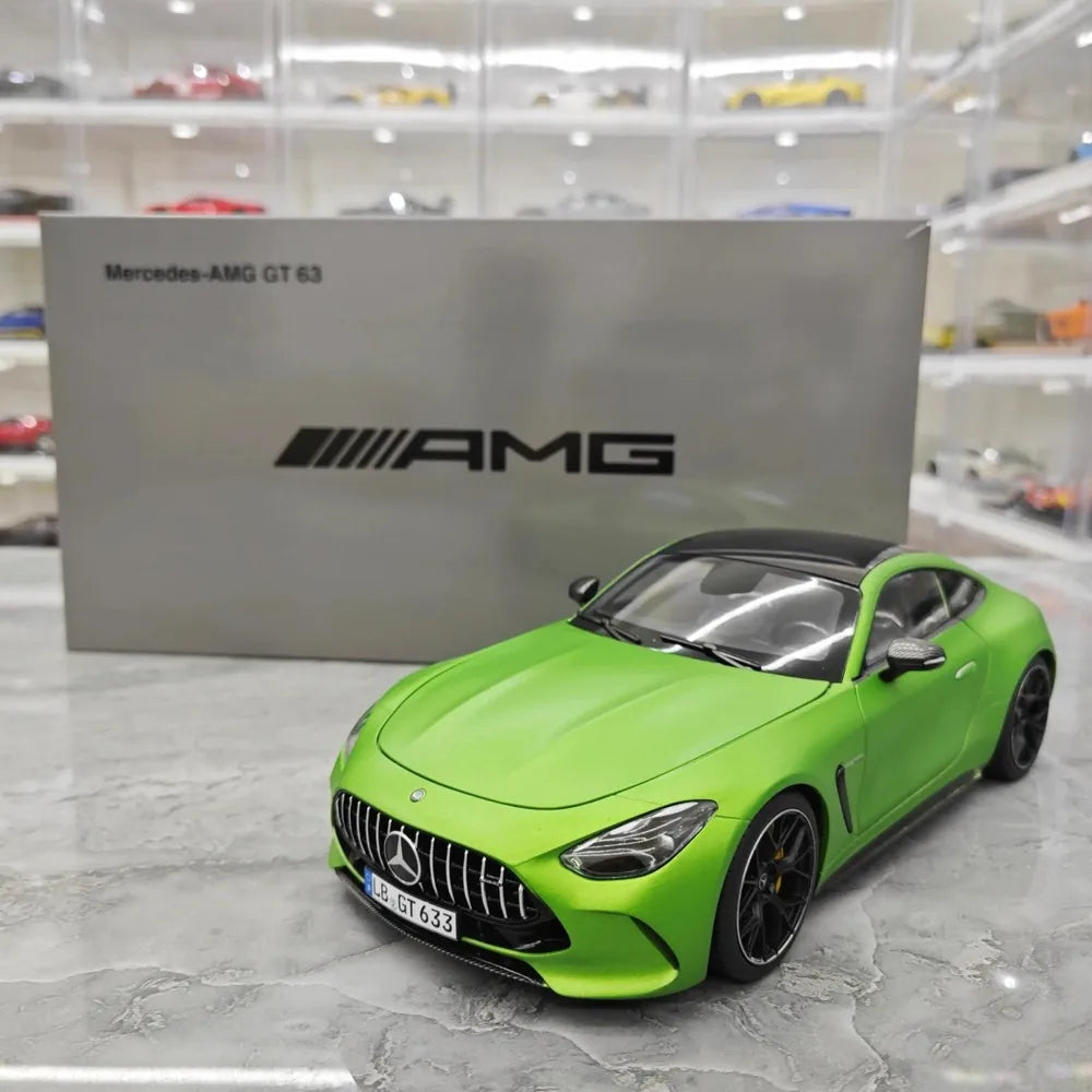[NZG] 1:18 Mercedes-AMG 2024 GT63 Green Model Car Die-Cast