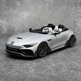NZG Mercedes-AMG 2025 PureSpeed Mystic Silver Magno 1:18 – Verzamelbare gietijzer model gietijzer