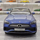 [NZG] 1:18 Mercedes-Benz 2025 C-Class C260 Blue Model Car Die-Cast