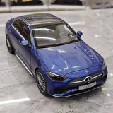 [NZG] 1:18 Mercedes-Benz 2025 C-Class C260 Blue Model Car Die-Cast
