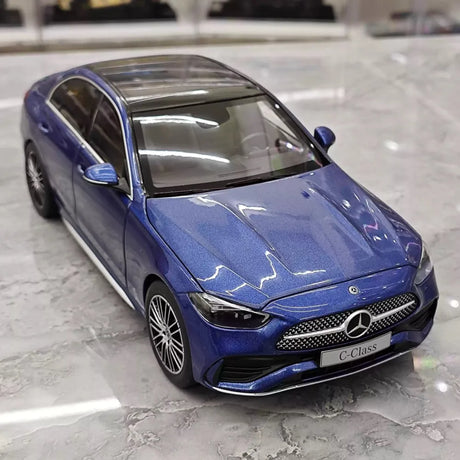 [NZG] 1:18 Mercedes-Benz 2025 C-Class C260 Blue Model Car Die-Cast