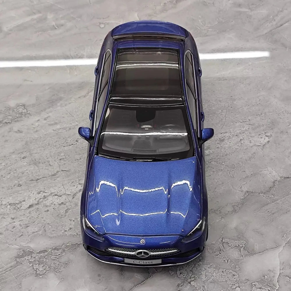 [NZG] 1:18 Mercedes-Benz 2025 C-Class C260 Blue Model Car Die-Cast
