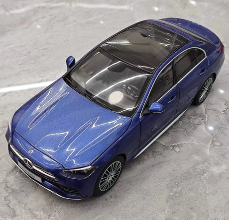 [NZG] 1:18 Mercedes-Benz 2025 C-Class C260 Blue Model Car Die-Cast