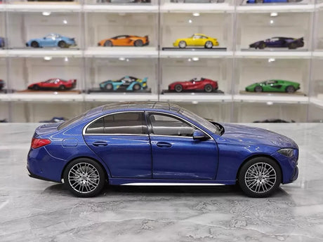 [NZG] 1:18 Mercedes-Benz 2025 C-Class C260 Blue Model Car Die-Cast