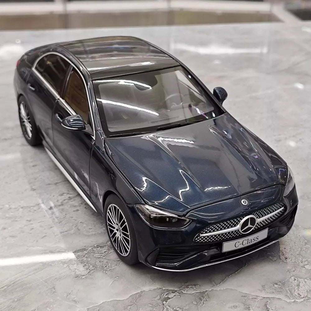 [NZG] 1:18 Mercedes-Benz 2025 C-Class C260 Cavansite Blue Model Car Die-Cast