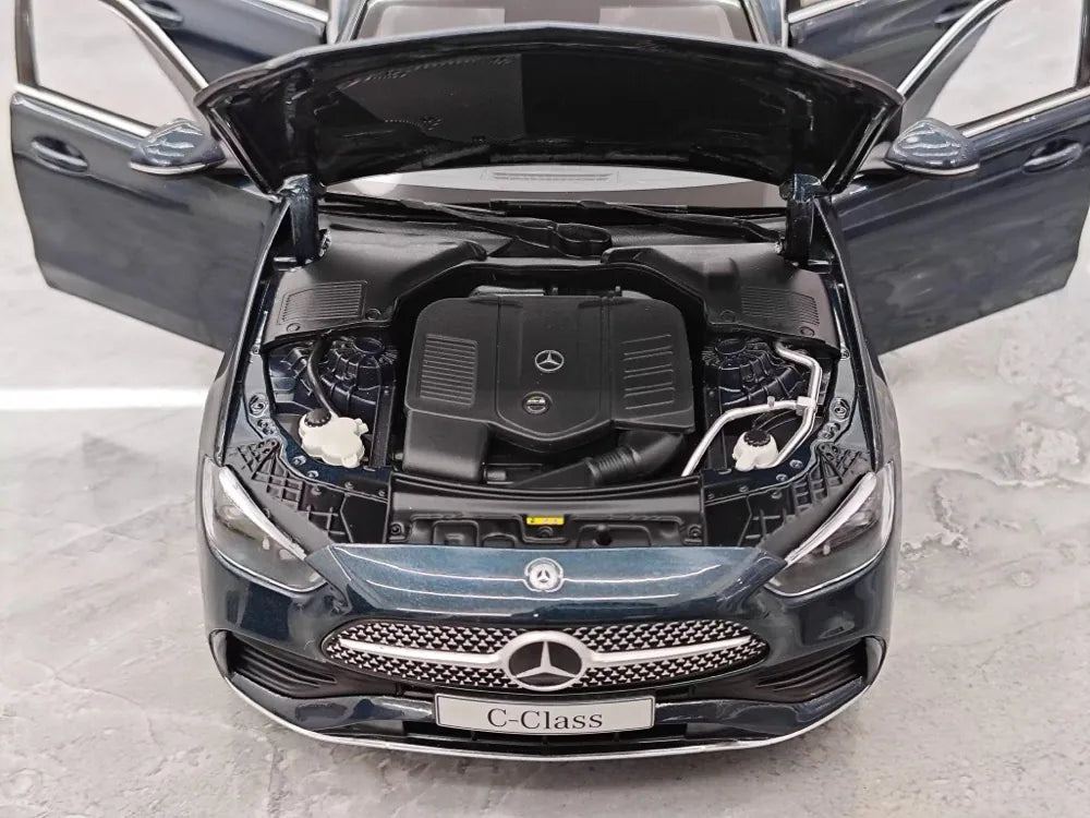 [NZG] 1:18 Mercedes-Benz 2025 C-Class C260 Cavansite Blue Model Car Die-Cast