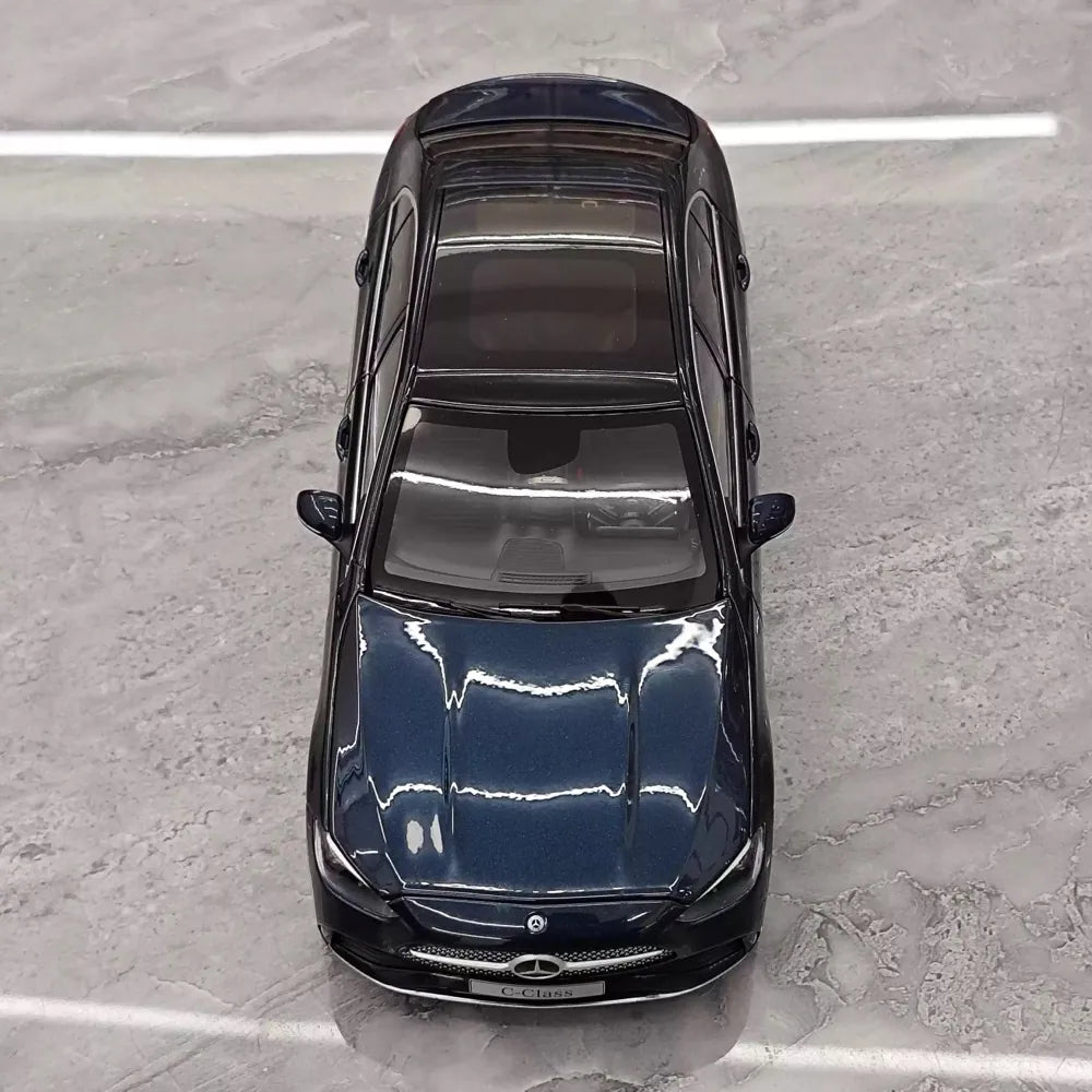 [NZG] 1:18 Mercedes-Benz 2025 C-Class C260 Cavansite Blue Model Car Die-Cast