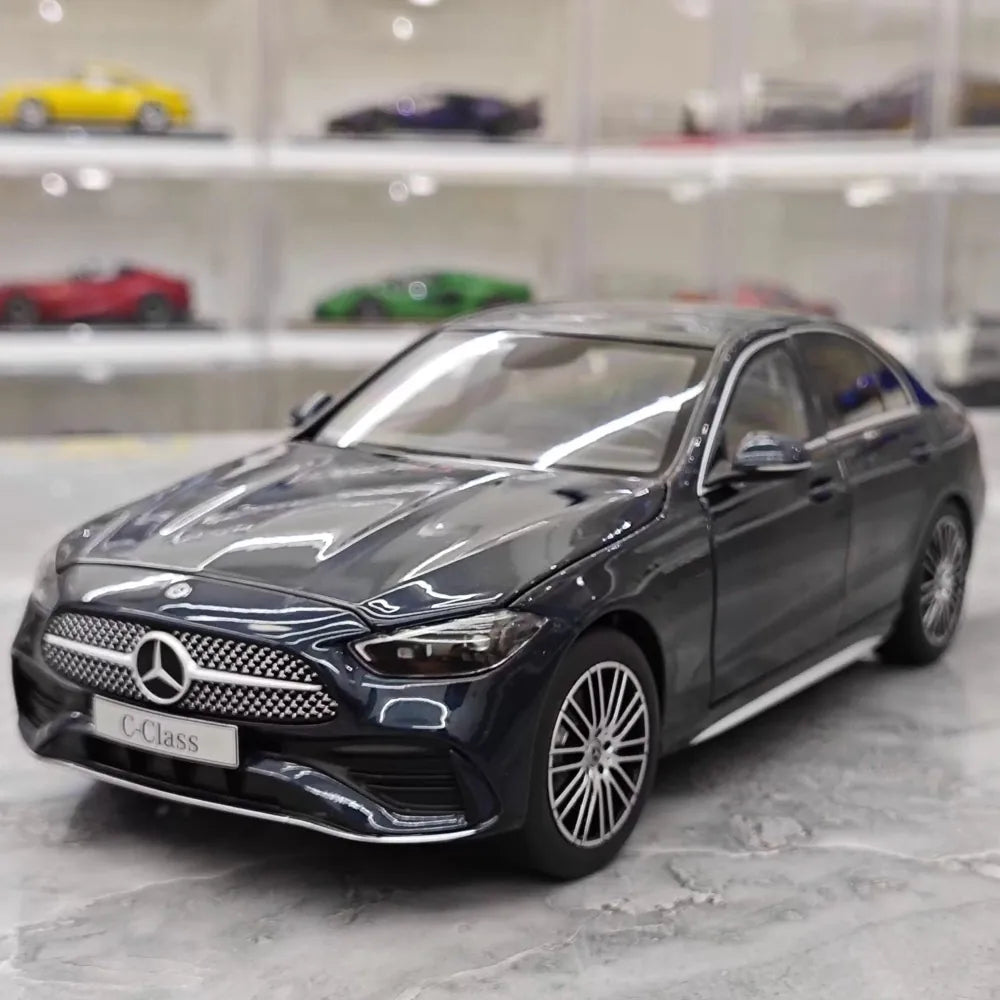 [NZG] 1:18 Mercedes-Benz 2025 C-Class C260 Cavansite Blue Model Car Die-Cast