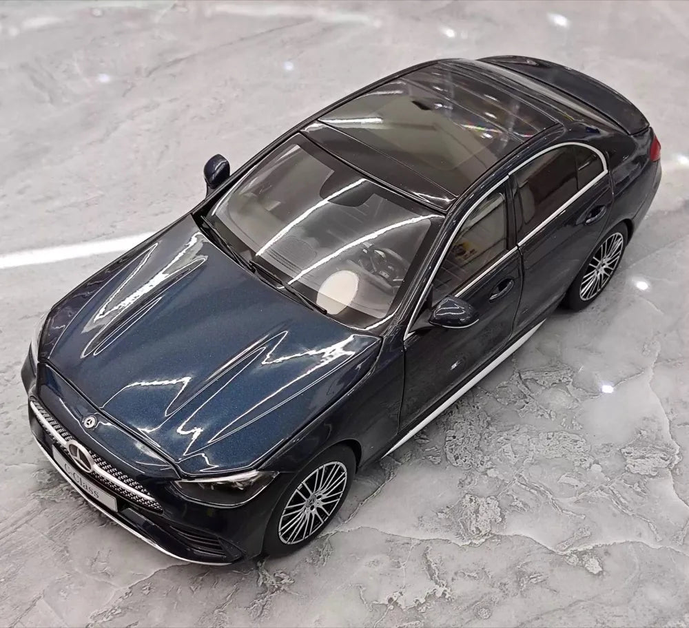 [NZG] 1:18 Mercedes-Benz 2025 C-Class C260 Cavansite Blue Model Car Die-Cast