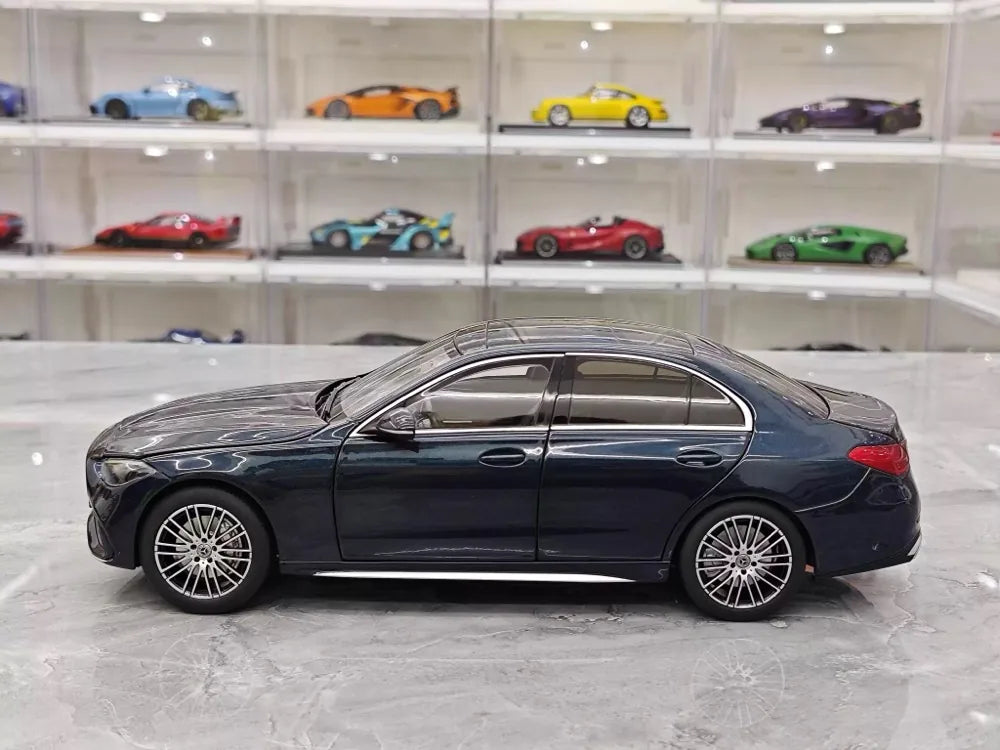 [NZG] 1:18 Mercedes-Benz 2025 C-Class C260 Cavansite Blue Model Car Die-Cast