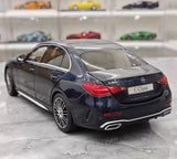[NZG] 1:18 Mercedes-Benz 2025 C-Class C260 Cavansite Blue Model Car Die-Cast