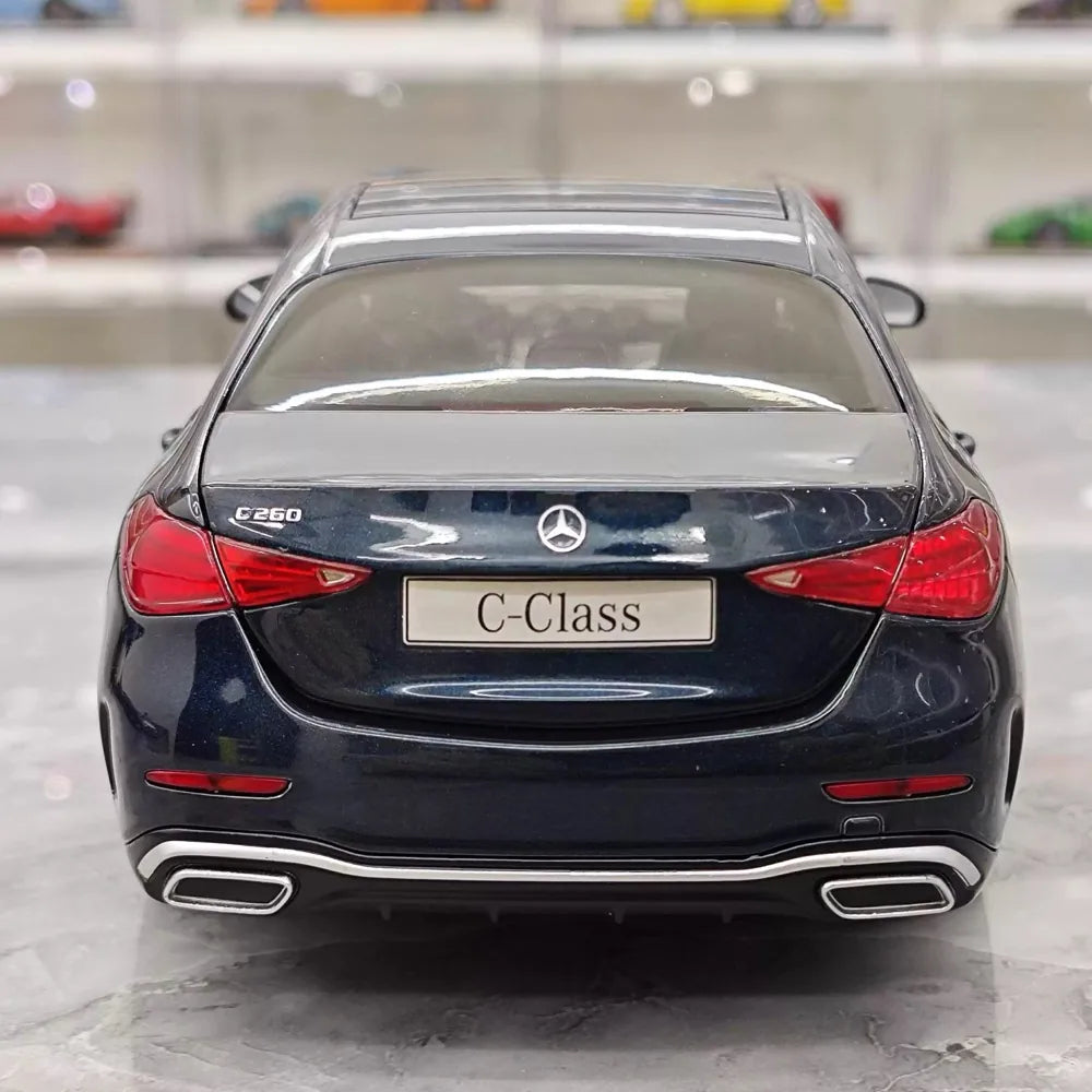 [NZG] 1:18 Mercedes-Benz 2025 C-Class C260 Cavansite Blue Model Car Die-Cast