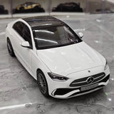 [NZG] 1:18 Mercedes-Benz 2025 C-Class C260 blanc voiture miniature Die-Cast