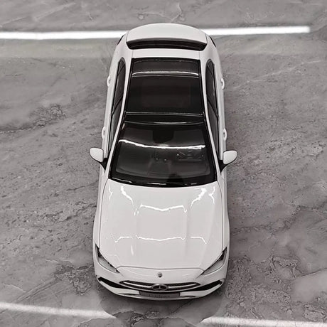 [NZG] 1:18 Mercedes-Benz 2025 C-Class C260 White Model Car Die-Cast