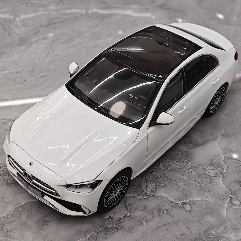 [NZG] 1:18 Mercedes-Benz 2025 C-Class C260 blanc voiture miniature Die-Cast