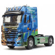[NZG] 1:18 Mercedes-Benz Actros Wolf Transporte Edition Model Car Die-Cast