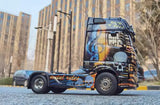 [NZG] 1:18 Mercedes-Benz Actros Wolf Transporte Edition Model Car Die-Cast