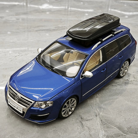 NZG Volkswagen 2009 Passat R36 Estate Biscay Blue 1:18 – Modello da collezione pressofuso