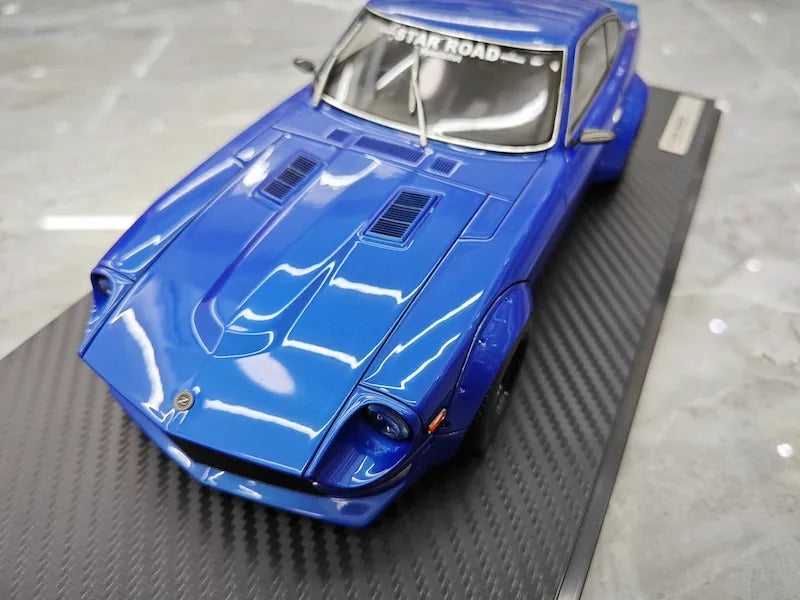 1:18 Nissan 1969 Fairlady 240Z S30 Blue Die Cast Model Car