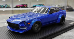 1:18 Nissan 1969 Fairlady 240Z S30 Blue Die Cast Model Car