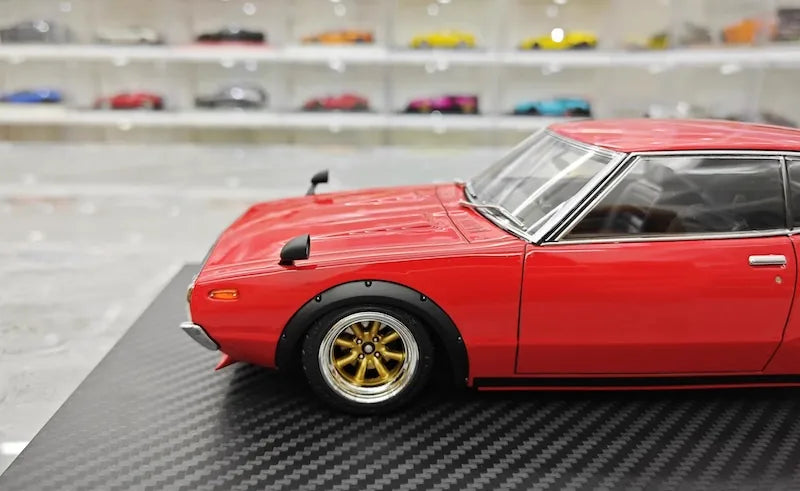 1:18 Nissan 1973 Skyline 2000 GT-R KPGC110 Red Die Cast Model Car