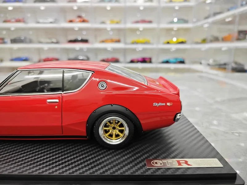 1:18 Nissan 1973 Skyline 2000 GT-R KPGC110 Red Die Cast Model Car