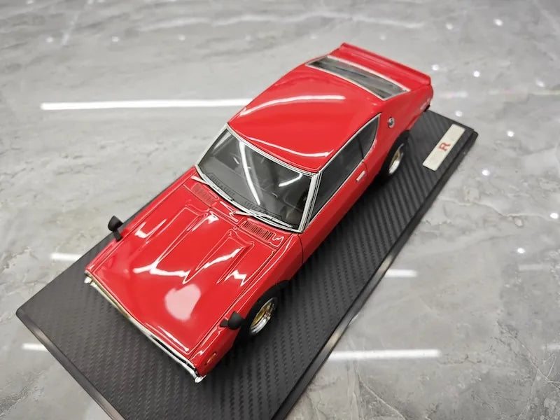 1:18 Nissan 1973 Skyline 2000 GT-R KPGC110 Red Die Cast Model Car