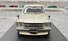 1:18 Nissan 1970 Skyline 2000 GT-R PGC10 Gold Die Cast Model Car
