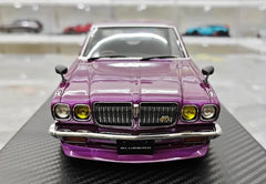 1:18 Nissan 1971 Bluebird U 2000GTX G610 Purple Die Cast Model Car