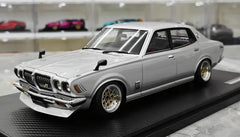 1:18 Nissan 1971 Bluebird U 2000GTX G610 Silver Die Cast Model Car