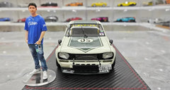 1:18 Nissan 1971 Skyline 2000 GT-R Hakosuka LBWK JTCC Die Cast Model Car