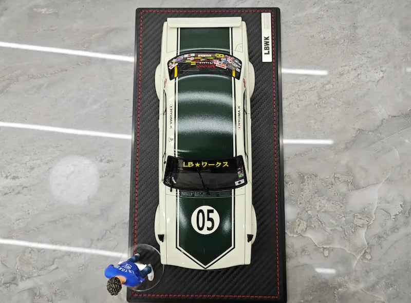1:18 Nissan 1971 Skyline 2000 GT-R Hakosuka LBWK JTCC Die Cast Model Car