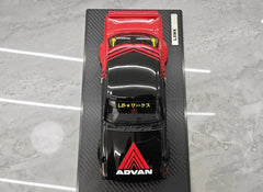 1:18 Nissan 1971 Skyline LB-WORKS Hakosuka 2Door Black Die Cast Model Car