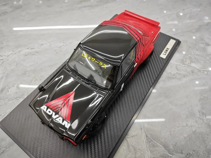1:18 Nissan 1971 Skyline LB-WORKS Hakosuka 2Door Black Die Cast Model Car